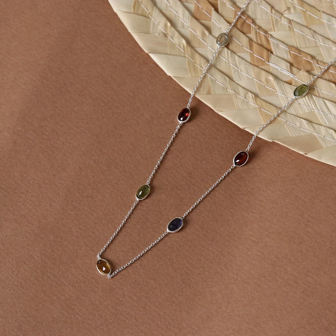 Colored Stone Chain