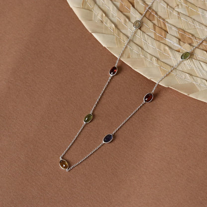 Colored Stone Chain