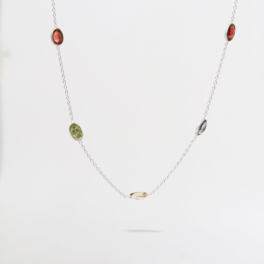 Colored Stone Chain