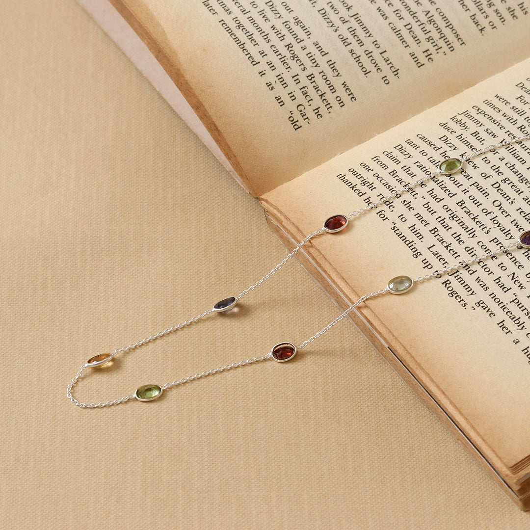 Colored Stone Chain