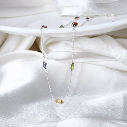 Colored Stone Chain