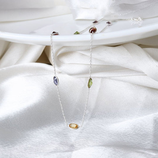 Colored Stone Chain